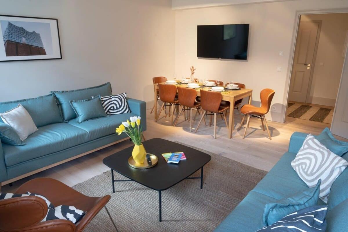 Spacious 3-Bedroom Apartment Near Eilbekpark Hamburg Exterior photo